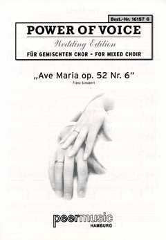 Franz Schubert-Power Of Voice Wedding Edition-SATB and Piano-CHORAL SCORE cd