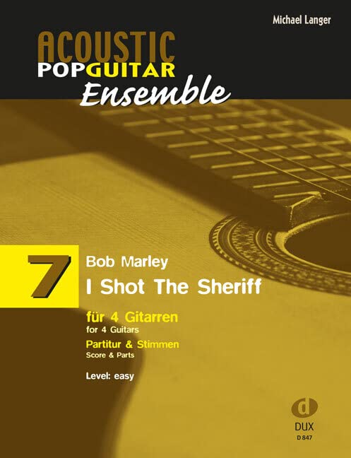 I Shot The Sheriff: für 4 Gitarren Sheet Music