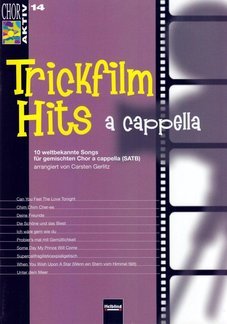 Noten Trickfilm Hits a capella 10 tolle Songs Helbling 50022-356-6 Music