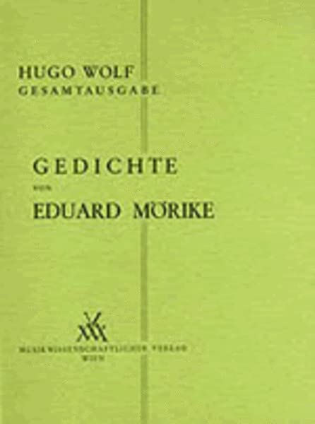 Musikwissenschaftlicher Verlag Poem by Eduard Mörike: Books