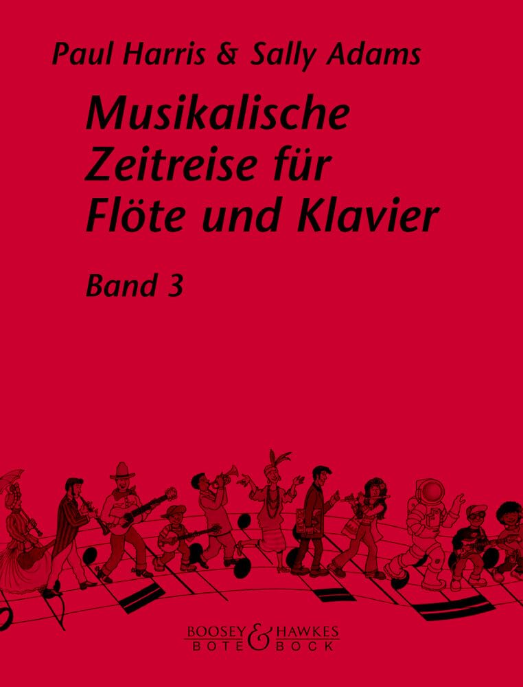 Musikalische Zeitreise: Band 3. Flöte und Klavier. Sheet Music
