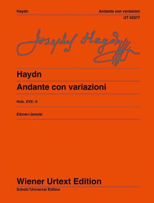 Andante con Variazioni f-Moll Books