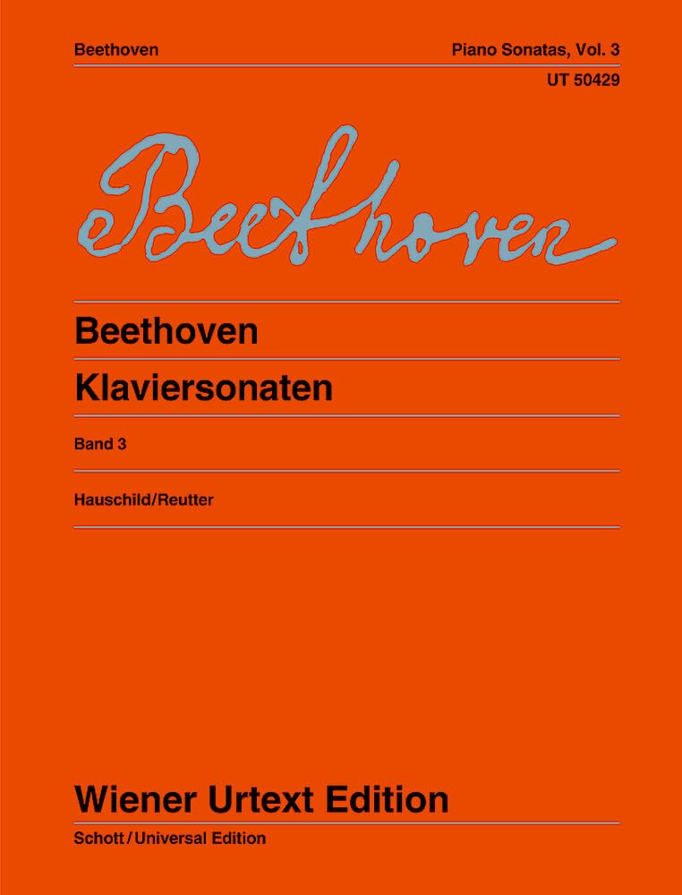 Klaviersonaten: Urtext. Band 3. Klavier. (Wiener Urtext Edition, Band 3) Sheet Music