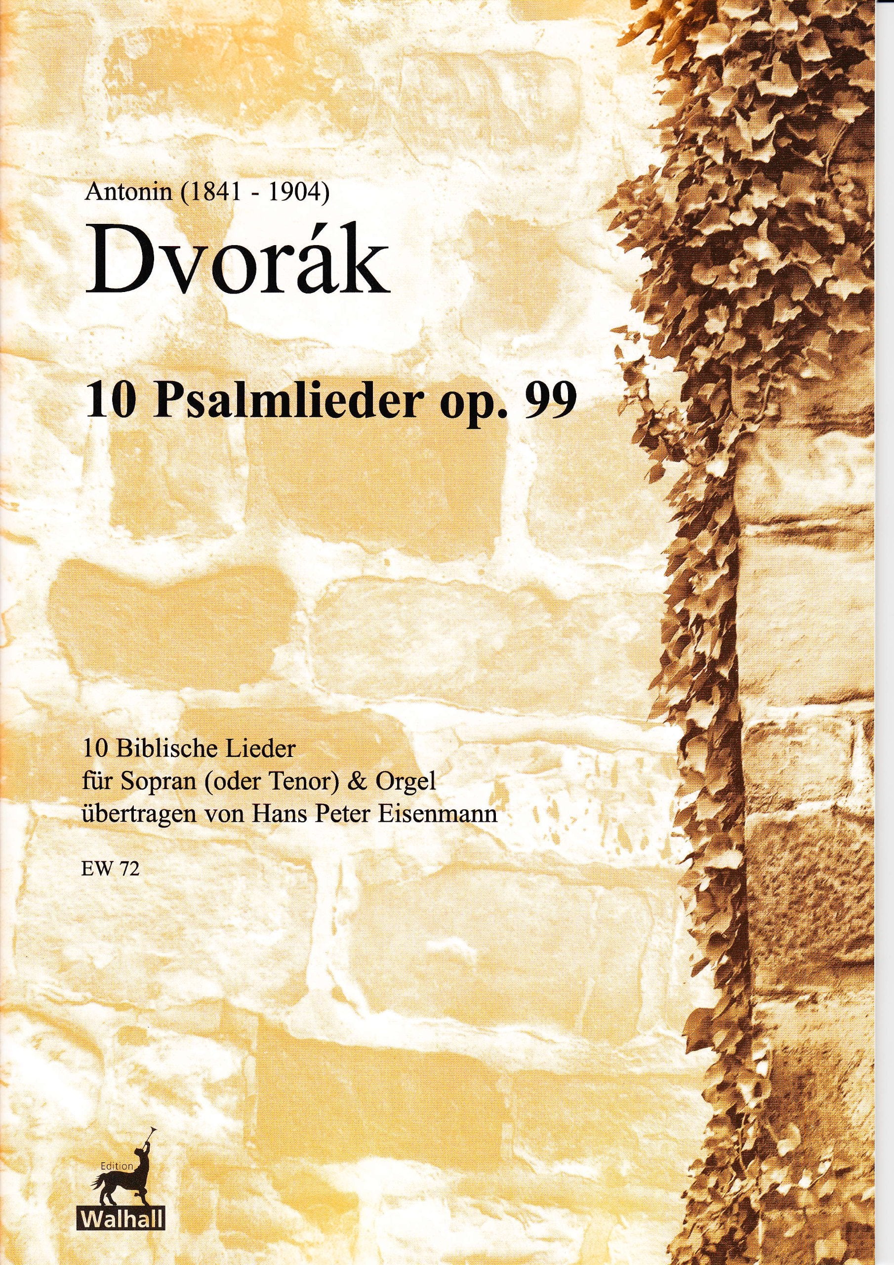 Zehn Biblische Lieder op. 99 für Sopran (Tenor) und Orgel (Spielpartitur) Books