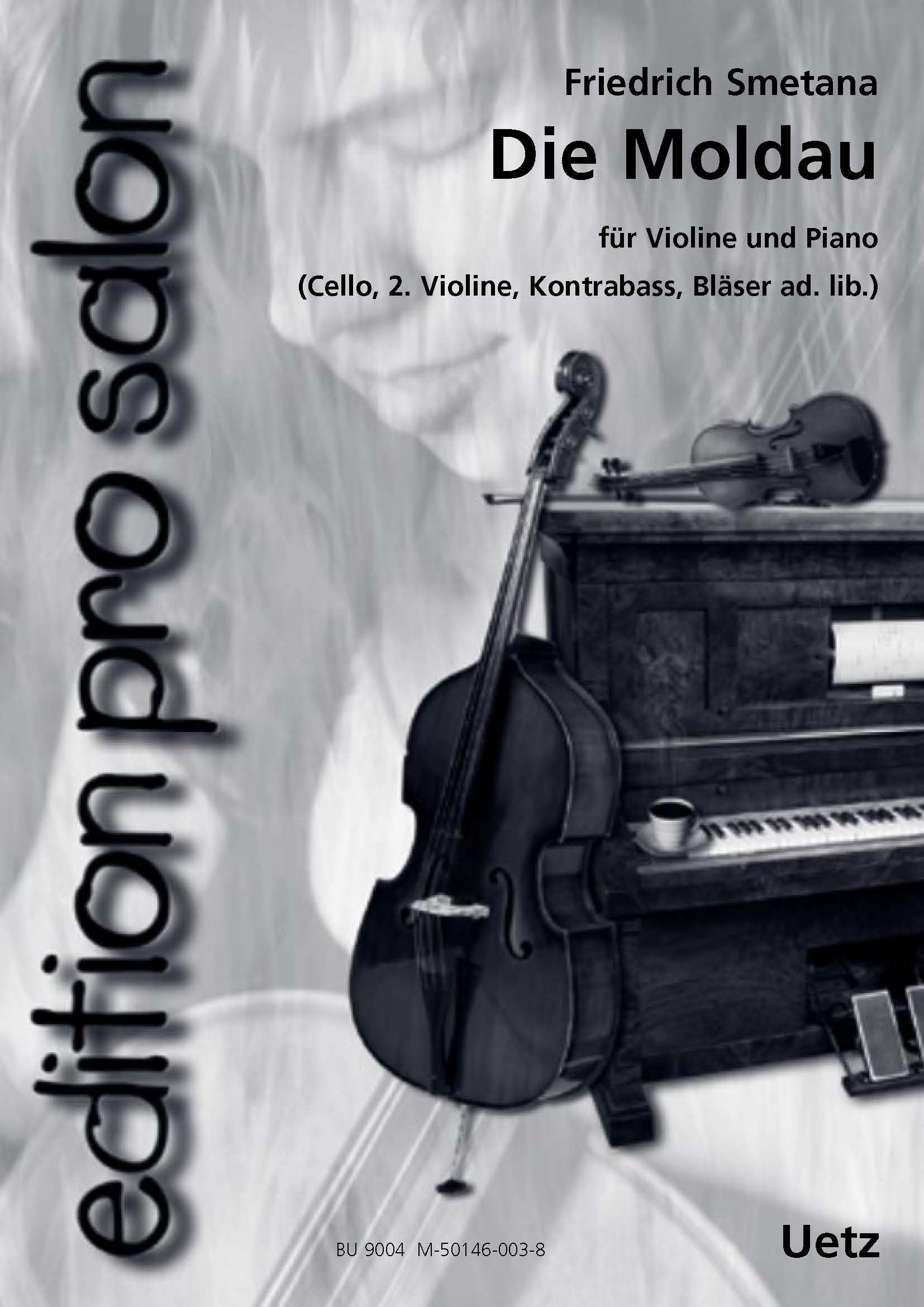 Die Moldau für Salonensemble (Klavierauszug und Stimmen) Sheet Music