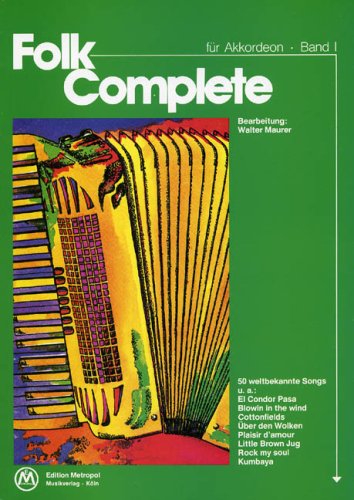 Folk Complete 01: Für das Akkordeon Solo-Spiel Pop culture