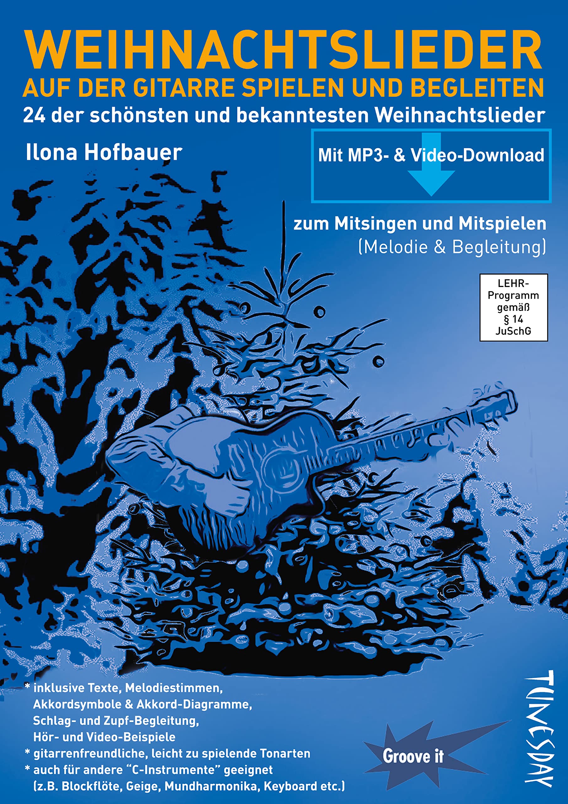 Weihnachtslieder auf der Gitarre spielen und begleiten: 24 der schönsten und bekanntesten Weihnachtslieder. Mit MP3- & Video-Download (Audio/Video): ... Weihnachtslieder - inkl. 2 CDs (Audio/Video) Sheet Music