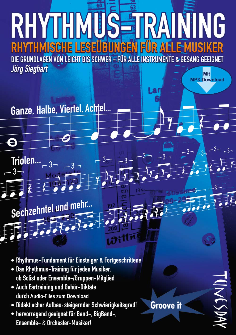 Rhythmus-Training - Rhythmik lernen: rhythmische Leseübungen für alle Musiker - Notenheft mit MP3-Download: Rhythmische Leseübungen für alle Musiker. ... & Gesang geeignet. Mit MP3-Download Books
