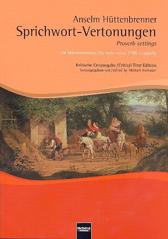 Sprichwort-Vertonungen: für Männerchor a cappella Music