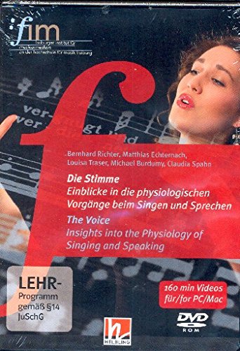 Richter, Bernhard: Die Stimme - Einblicke in die physiologischen Vorgänge beim Singen und Sprechen : DVD-ROM (dt/en) Books