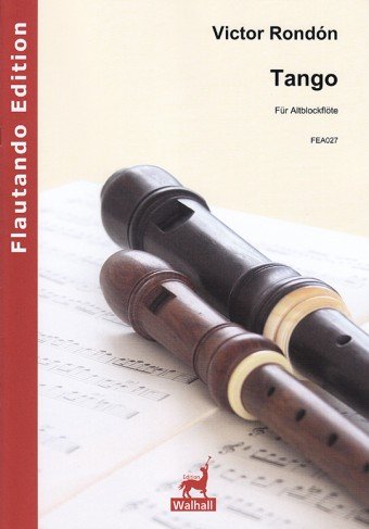 Tango für Altblockflöte (Spielpartitur) Arts & Music