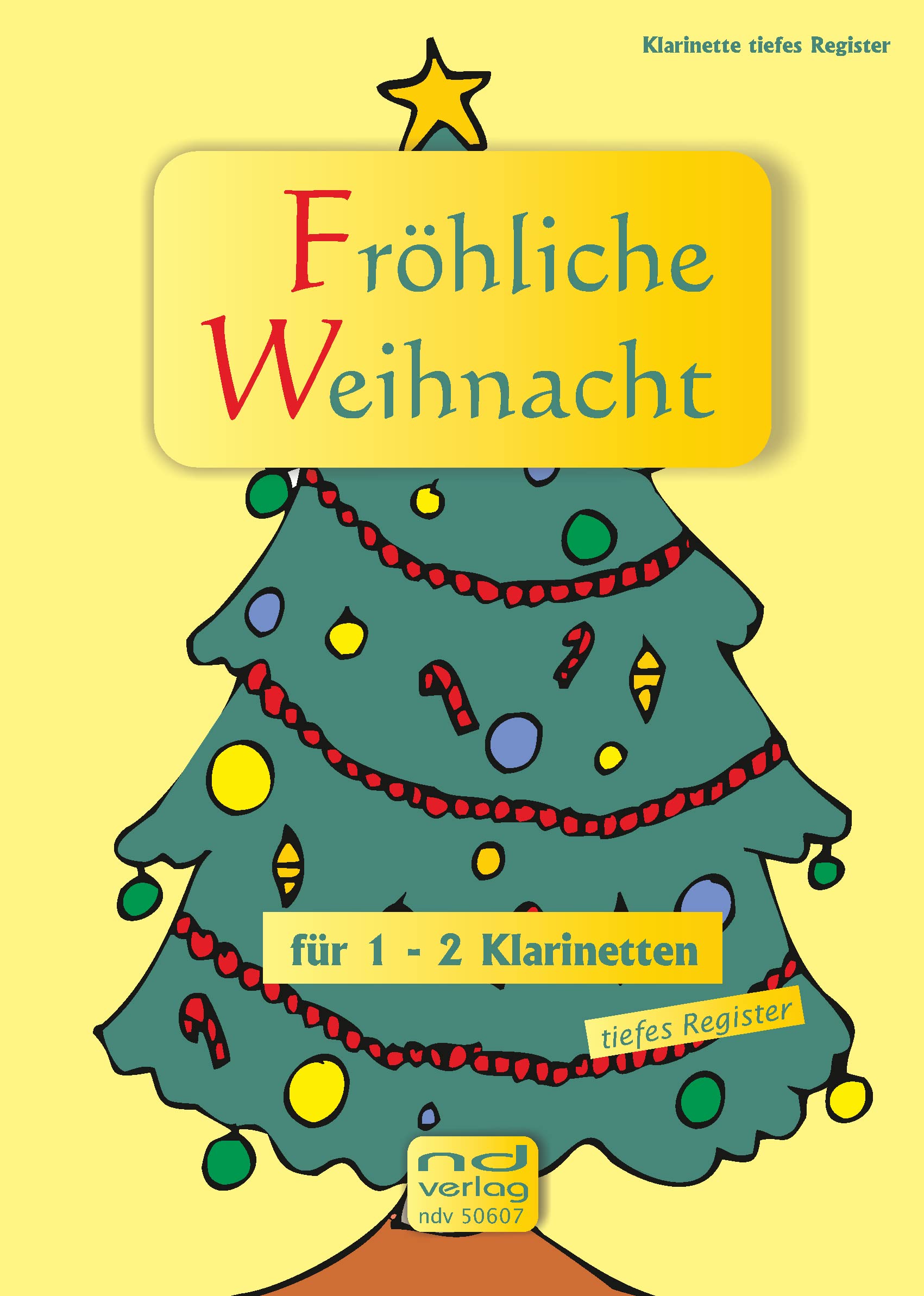 Fröhliche Weihnacht für 1-2 Klarinetten in B: tiefes Register Business, Finance & Career