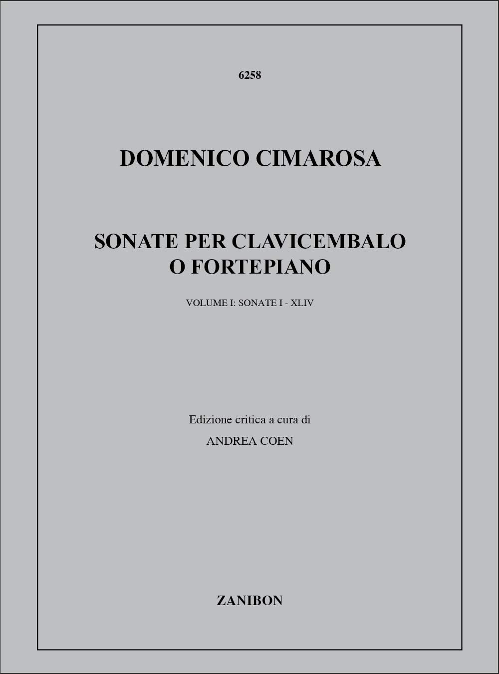 88 Sonate Per Clavicembalo O Fortepiano 1 (1 - 44) Arts & Music