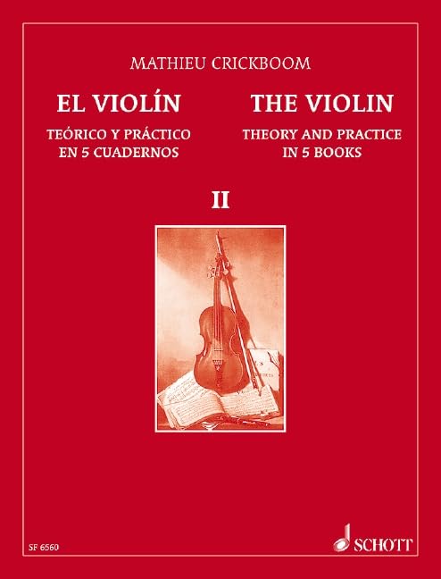 El Violín: Teórico y Práctico en 5 Cuadernos. Vol. 2. Violine. Sheet Music