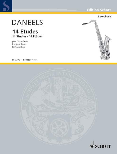 14 Studies: saxophone. Sheet Music