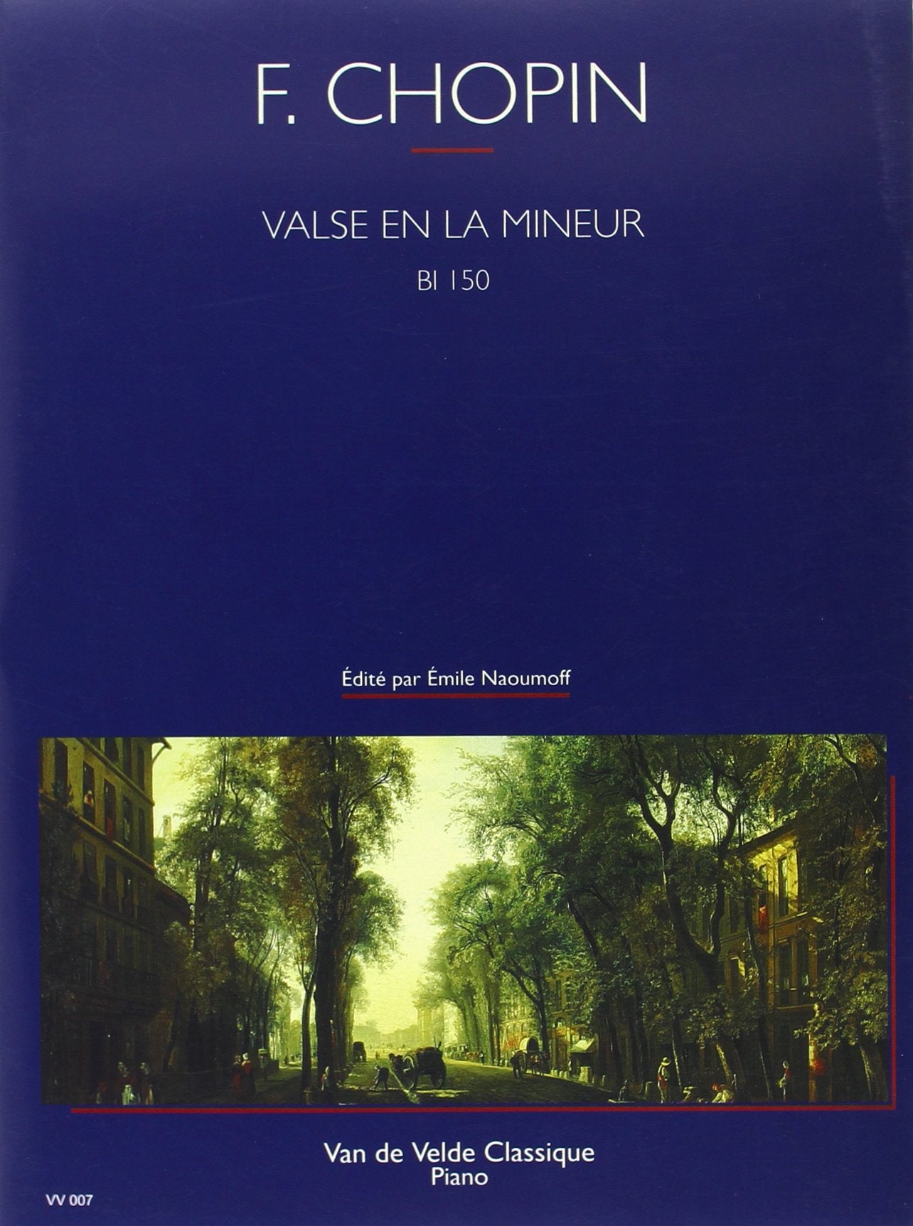 VALSE EN LA MIN. BI 150 --- PIANO Sheet Music