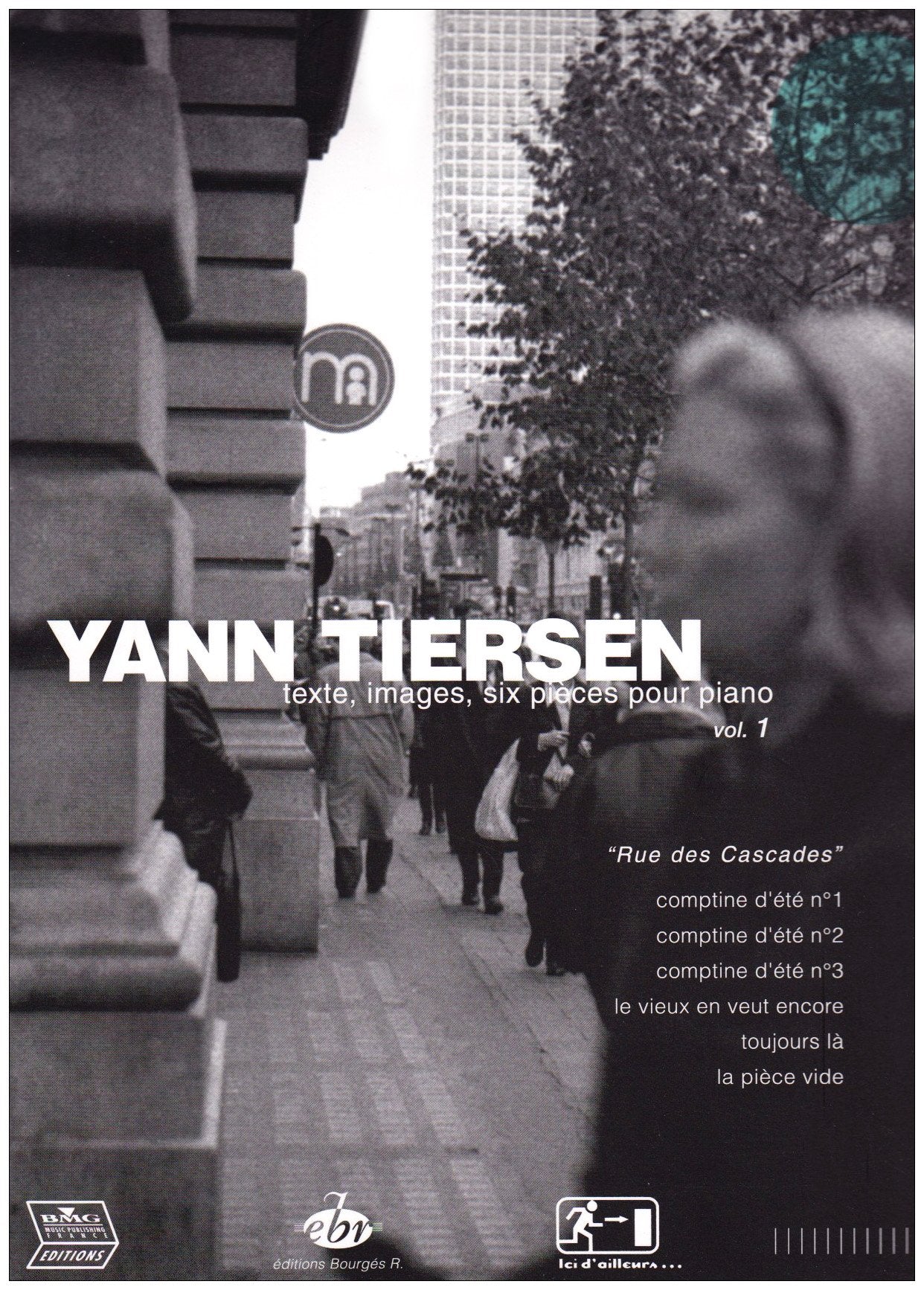Tiersen yann rue des cascades Sheet Music