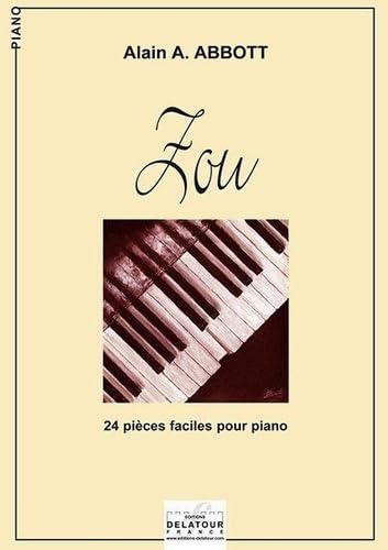 Zou - 24 pieces faciles pour piano book