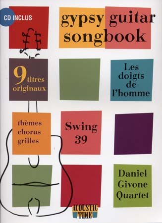 Gypsy guitar songbook 9 titres originaux d. givone cd tab Sheet Music
