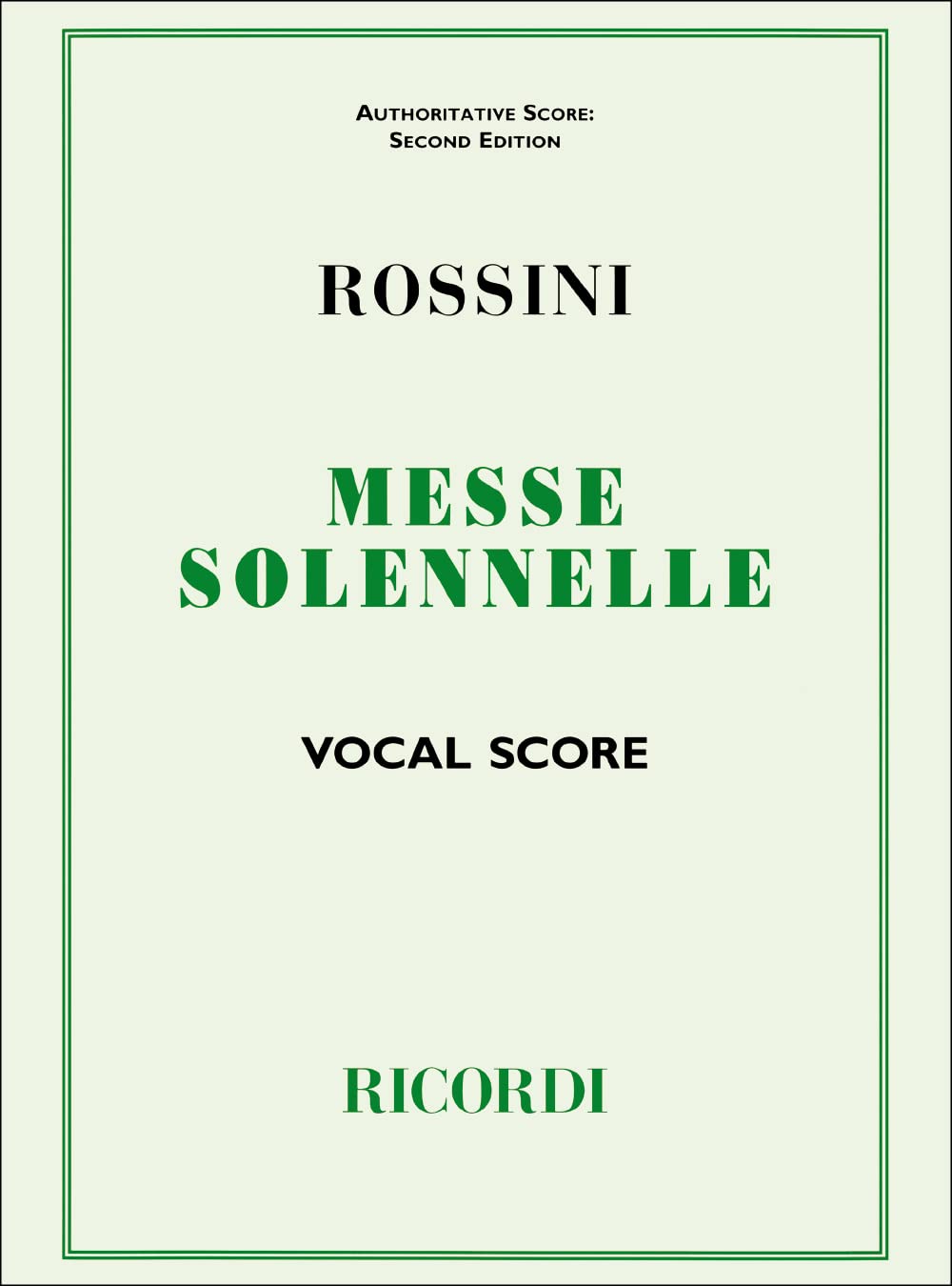 Messe solennelle (Latin) - Cht/Po Sheet Music