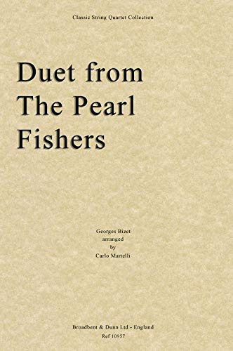 Georges Bizet-Duet from The Pearl Fishers-SCORE Books