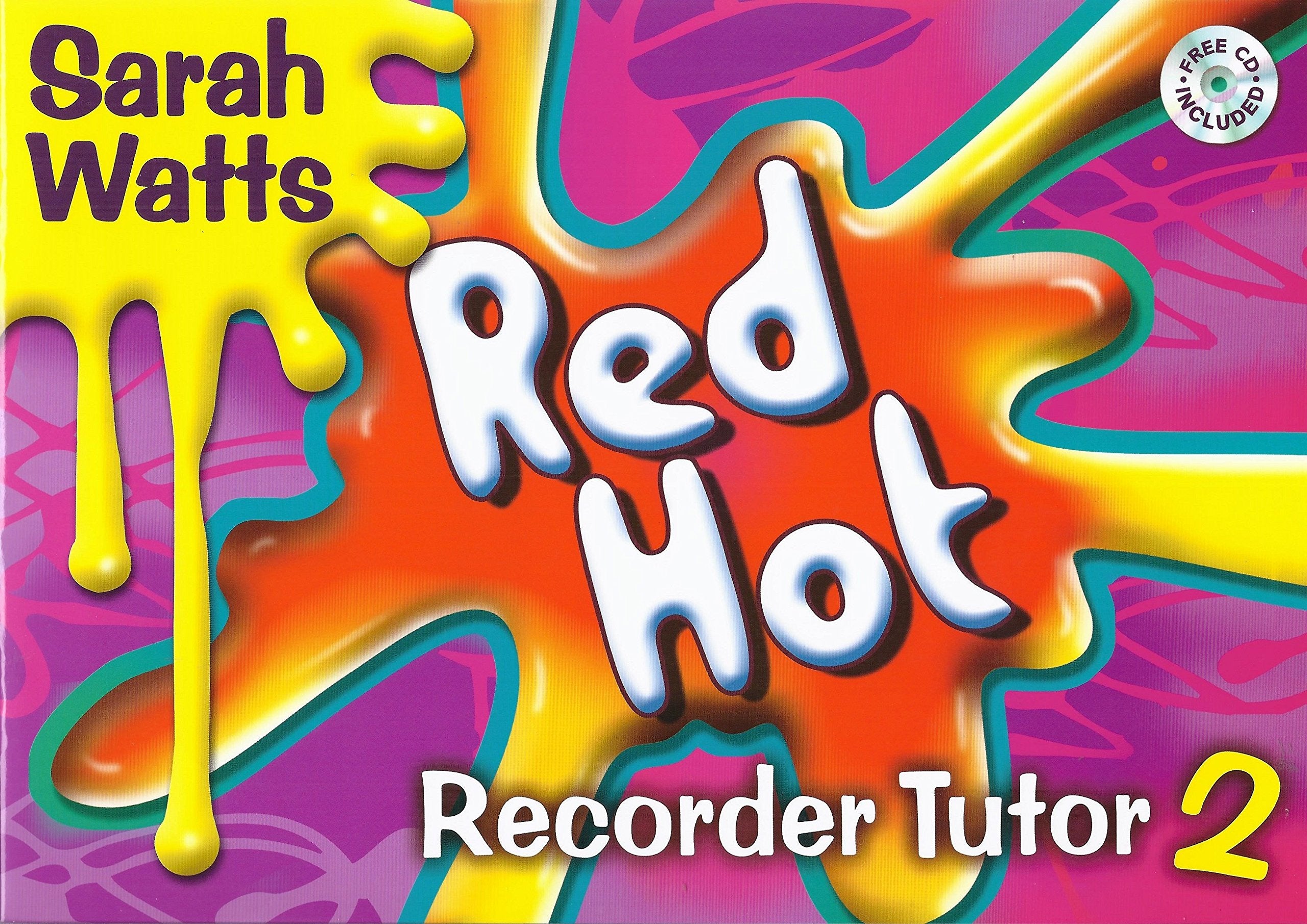 Red Hot Recorder Tutor 2 - Student Book & CD. Sheet Music