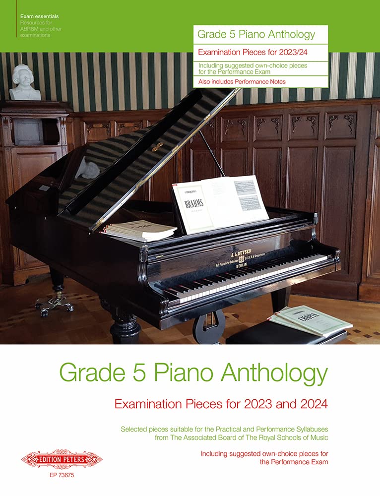 Grade 5: Piano Anthology  -Examination Pieces for 2023 and 2024- (Performance Notes by Norman Beedie) Sheet Music