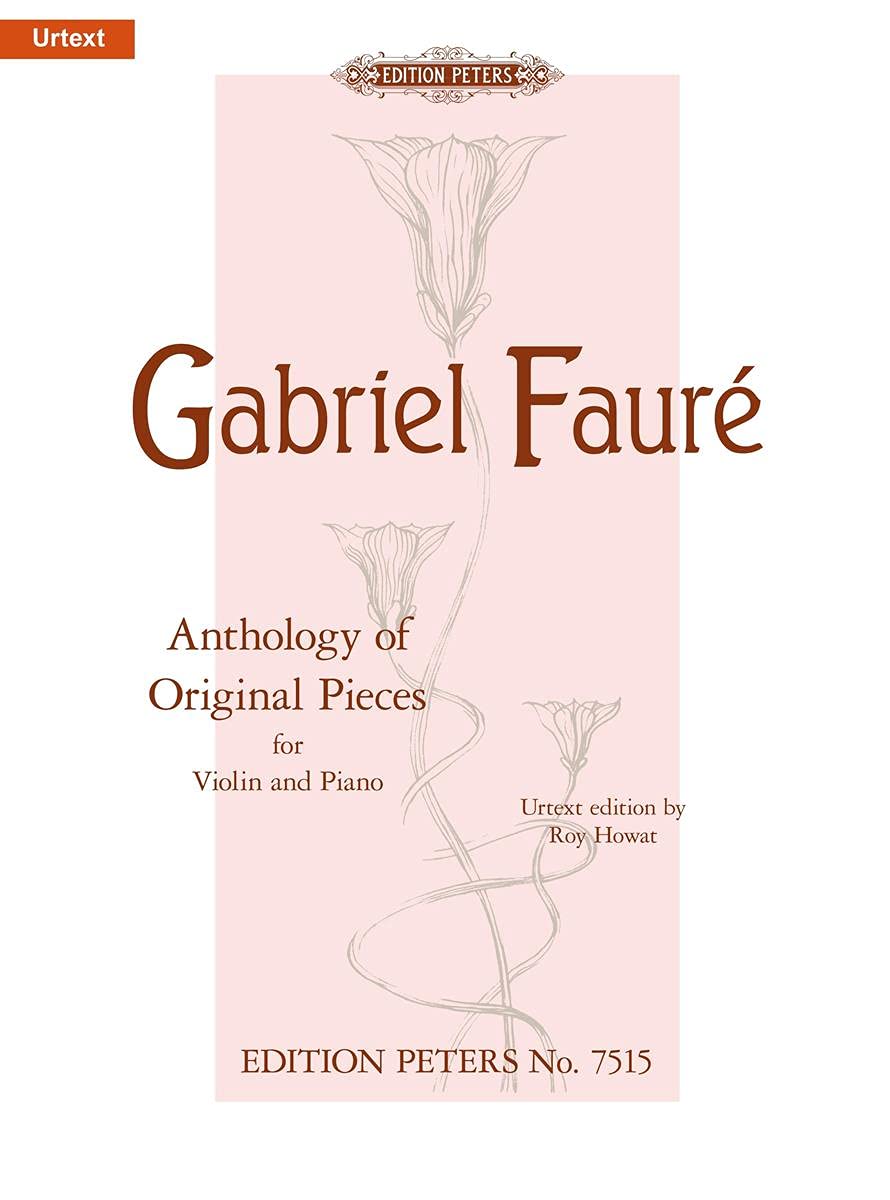 Sammlung von Stücken in Originalfassung für Violine und Klavier: Berceuse op. 16, Morceau de lecture, Romance op. 28 , Andante op. 75. Urtext (Edition Peters) Sheet Music
