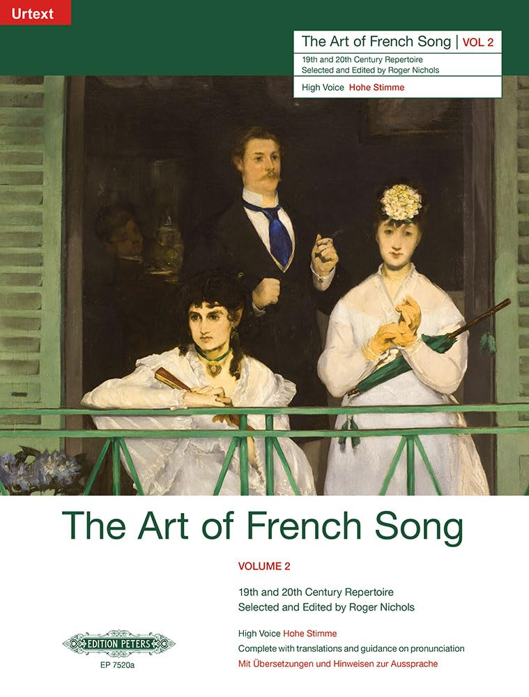 Art of french song, vol.2 chant book