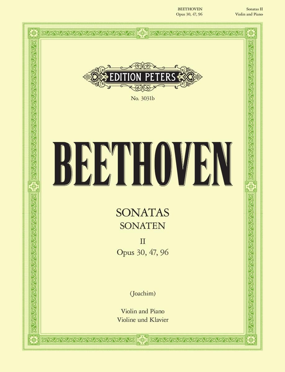 Complete Violin Sonatas - Nos. 6-10: Opp. 30, 47, 96 (2) (Edition Peters, 2, Band 2) Sheet Music