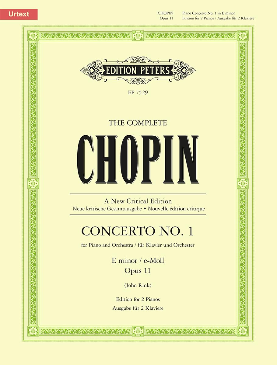 Piano Concerto No. 1 in E Minor Op. 11 (Edition for 2 Pianos) Sheet Music