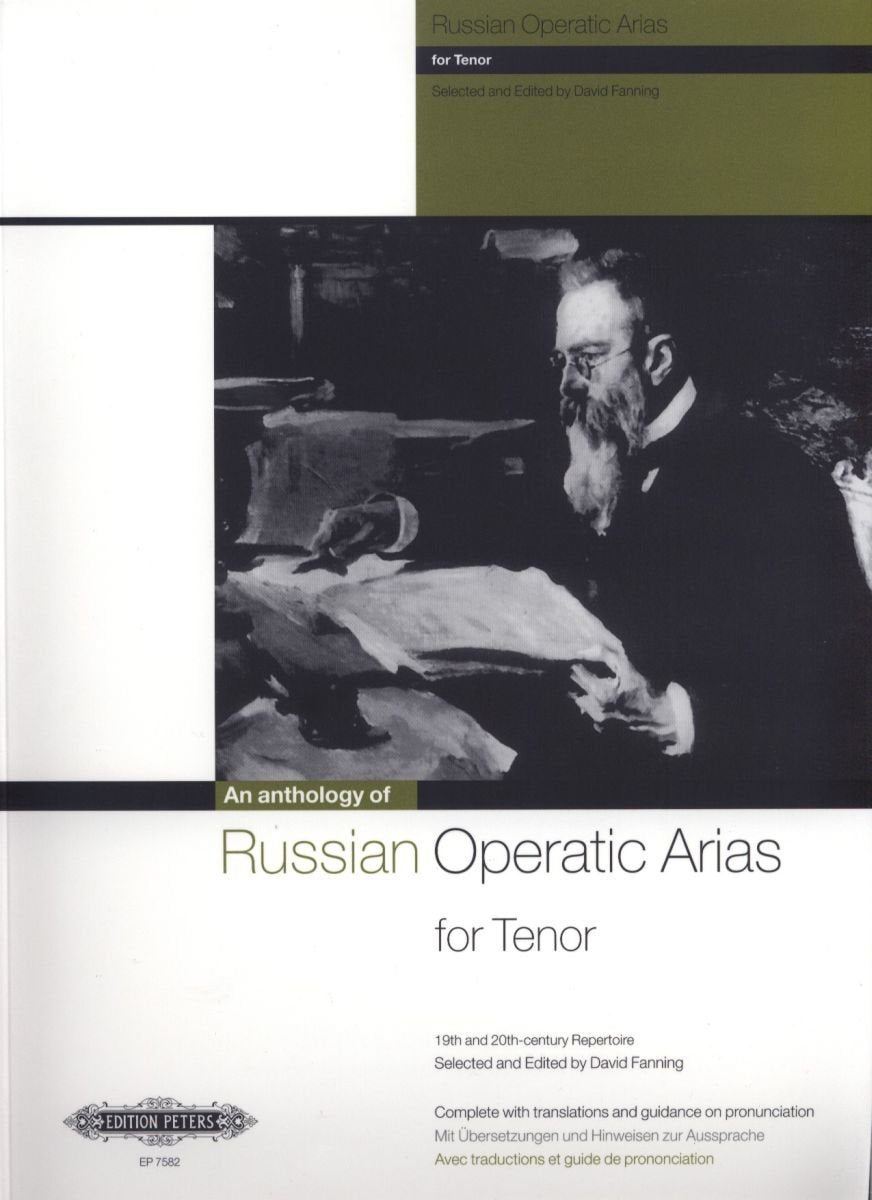 Russian Operatic Arias for Tenor and Piano Sheet Music