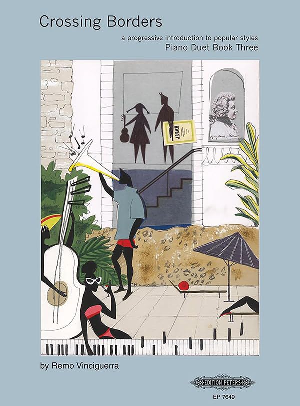 Crossing Borders for Piano Duet, Book 3 Sheet Music