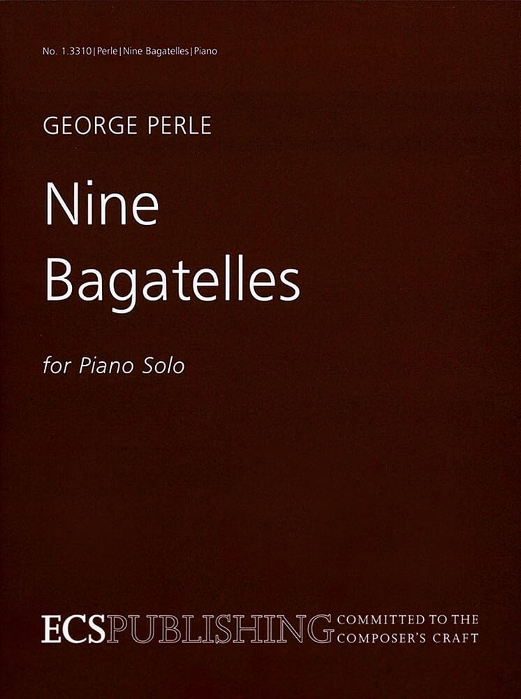 Nine Bagatelles: for piano solo. Klavier. Sheet Music