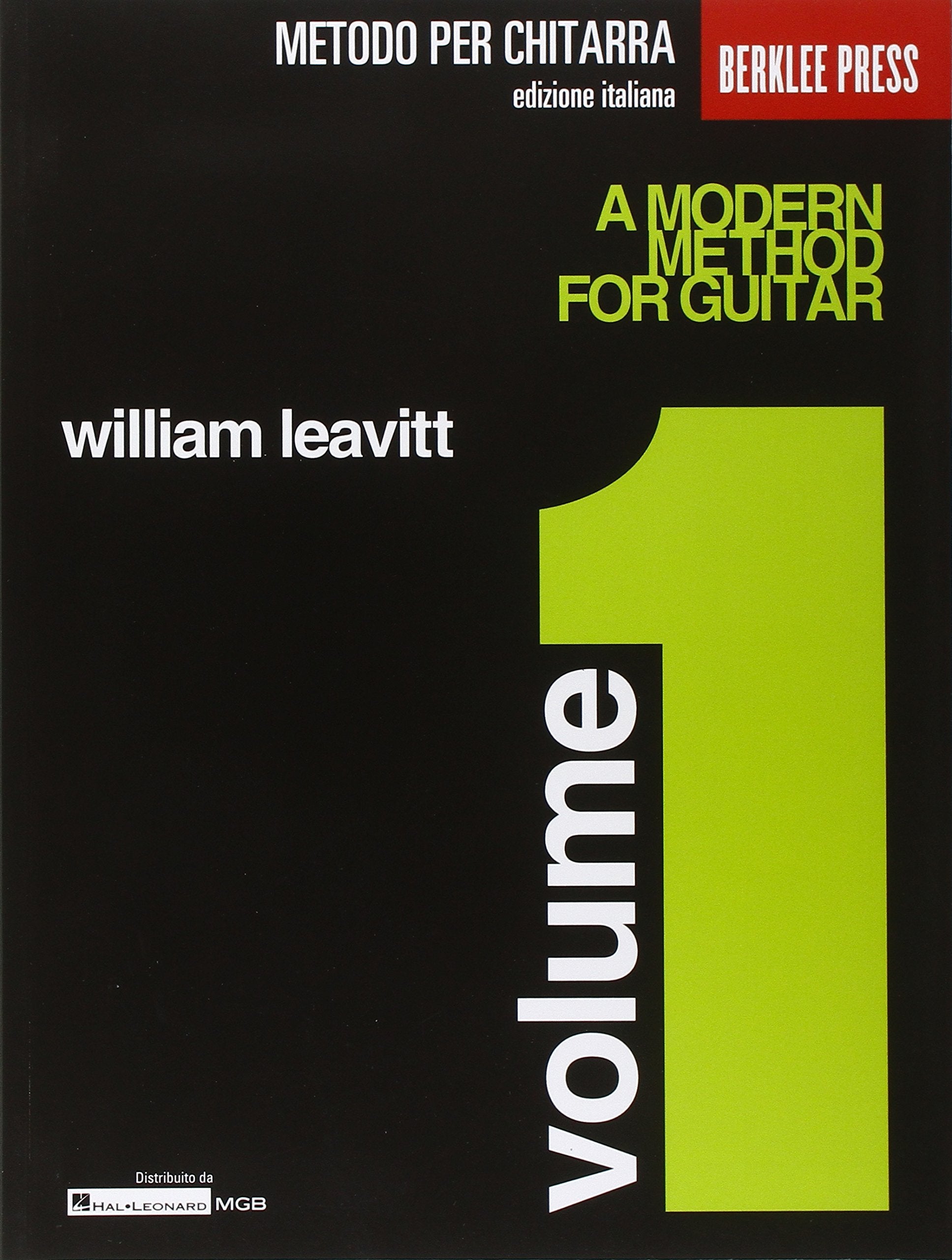 Metodo Moderno Per Chitarra Volume 1 Guitare Arts & Music