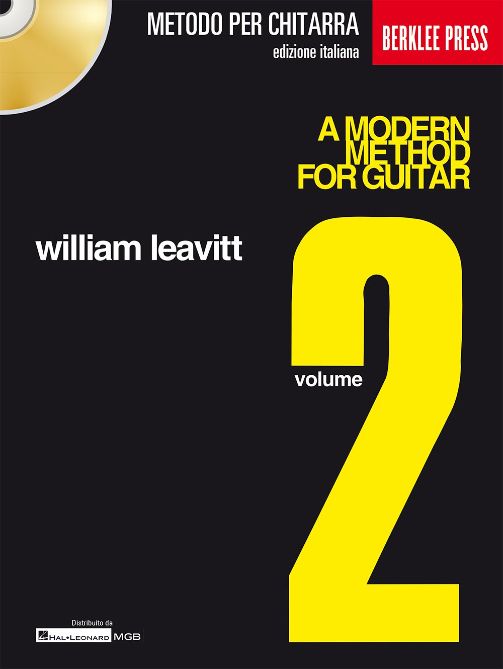 Metodo moderno per chitarra vol. 2 con cd guitare +cd book