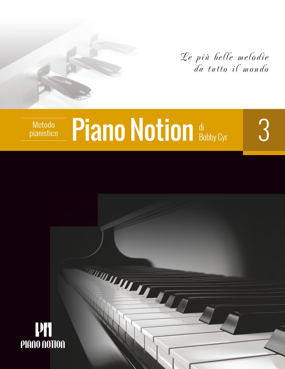 Metodo pianistico Piano Notion, Libro tre Sheet Music
