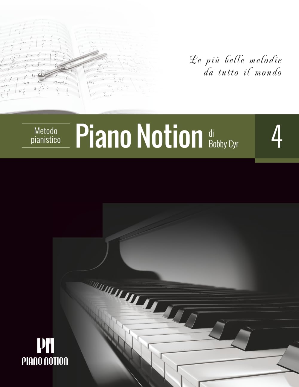 Metodo pianistico Piano Notion, Libro quattro Sheet Music