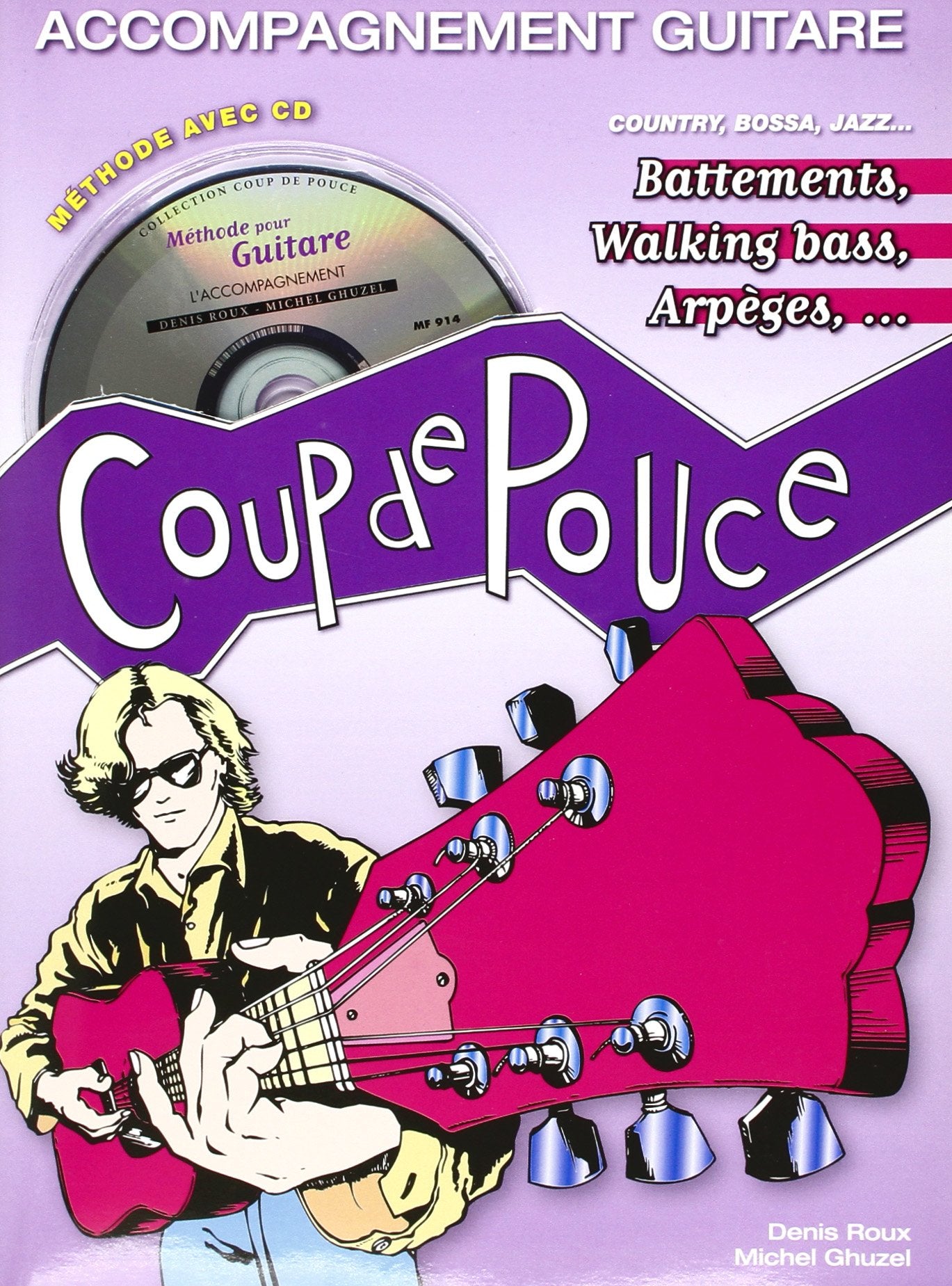 ACCOMPAGNEMENT - GUITARE GUITARE+CD Sheet Music