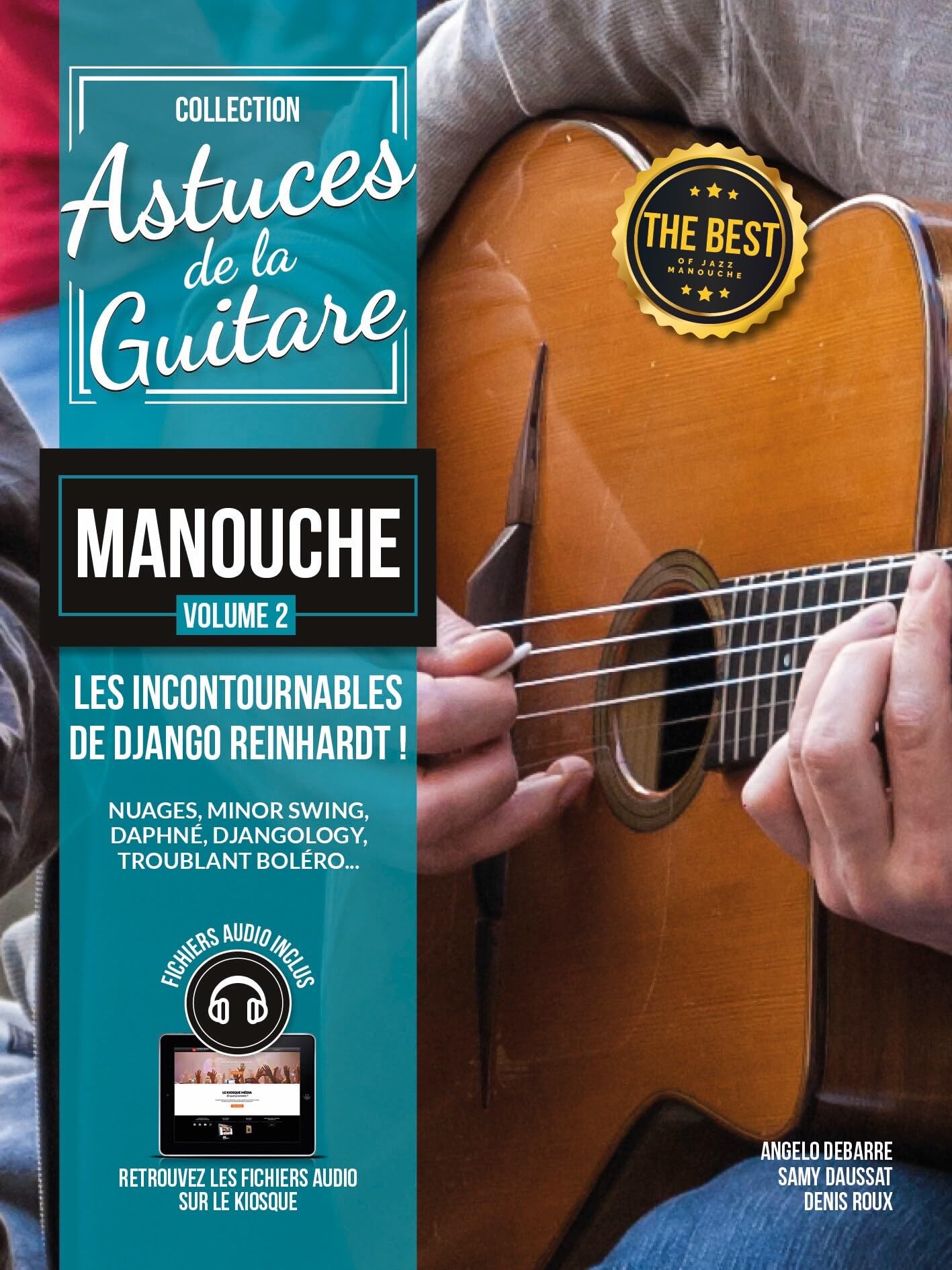 Roux Astuces De La Guitare Manouche Volume 2 Django Reinhardt Book/Cd Hobbies & Crafts