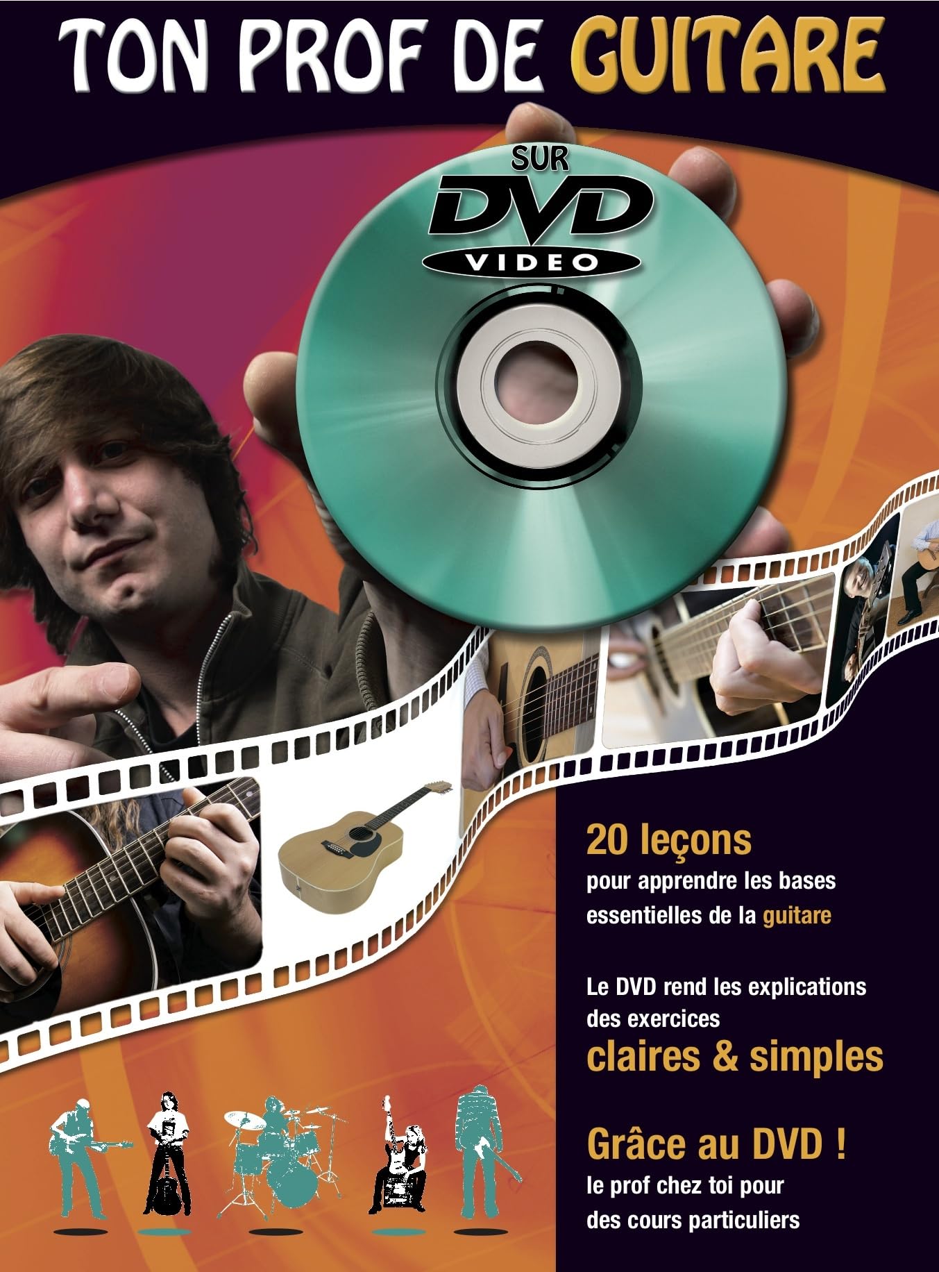 Ton Prof Guitare Acoustique (Buch/DVD): Avec DVD Sheet Music
