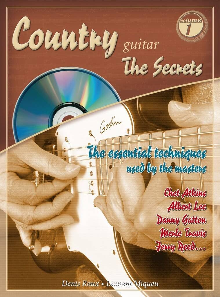 Roux Denis/Miqueu Laurent Country Guitar The Secrets Gtr Bk/Cd French Sheet Music