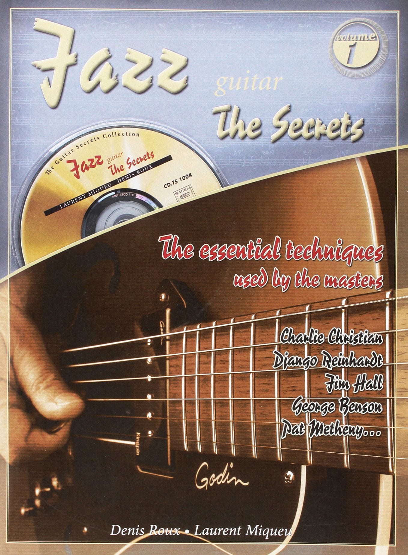 Roux Denis/Miqueu Laurent Jazz Guitar The Secrets 1 Book/Cd French Sheet Music