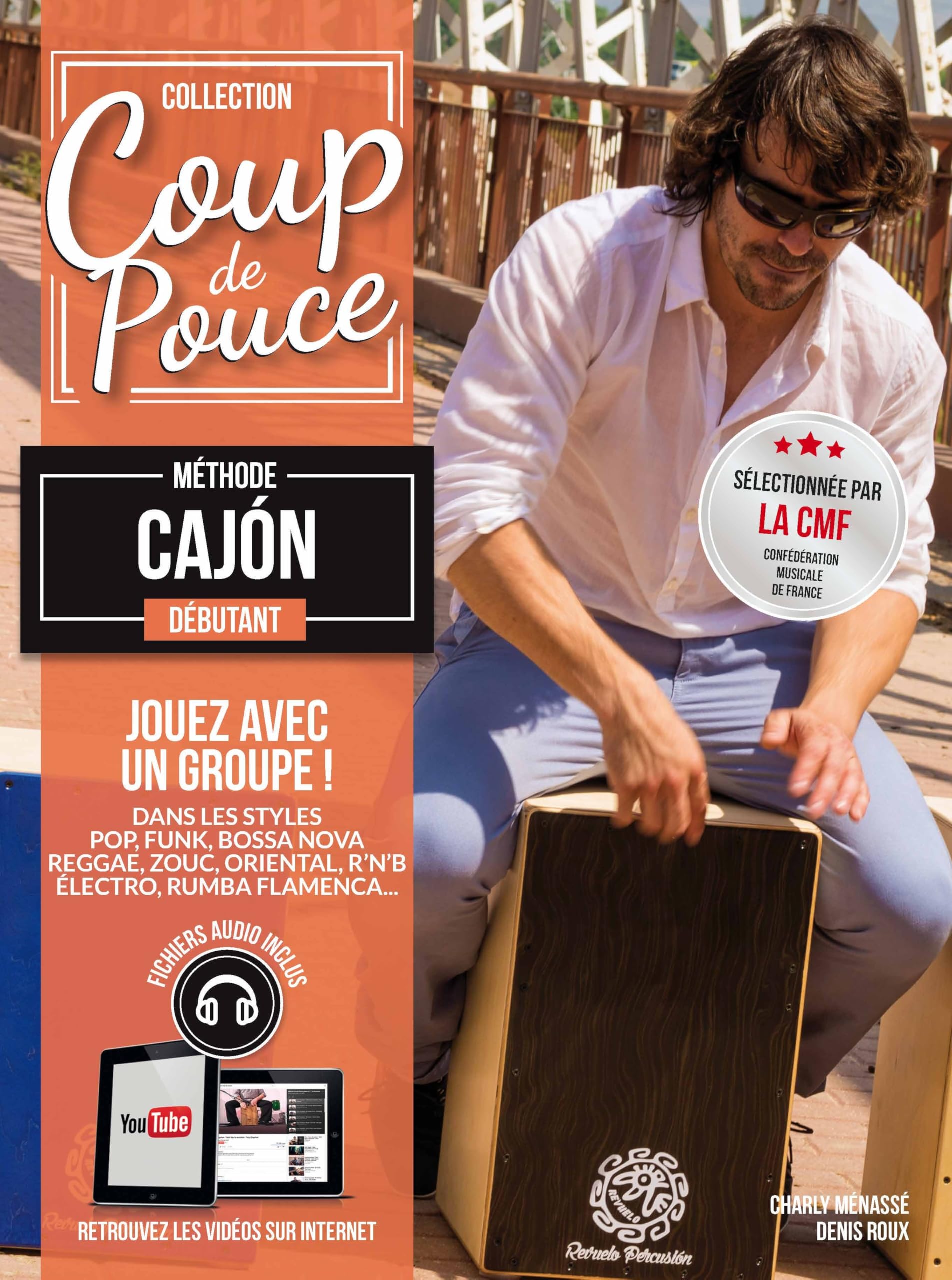 Méthode Coup de pouce - Debutant Cajon Livre + Fichiers Audio Sheet Music