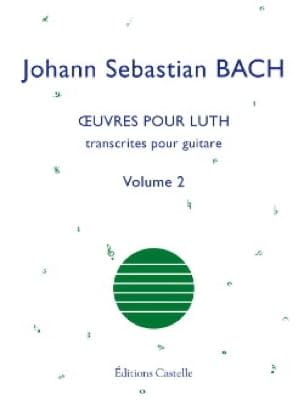 Oeuvres pour Luth de Bach Transcrites pour Guitare Classique book