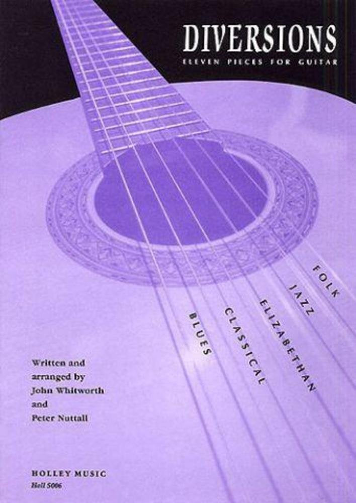 Peter Nuttall/John Whitworth: Diversions. Partitions pour Guitare book