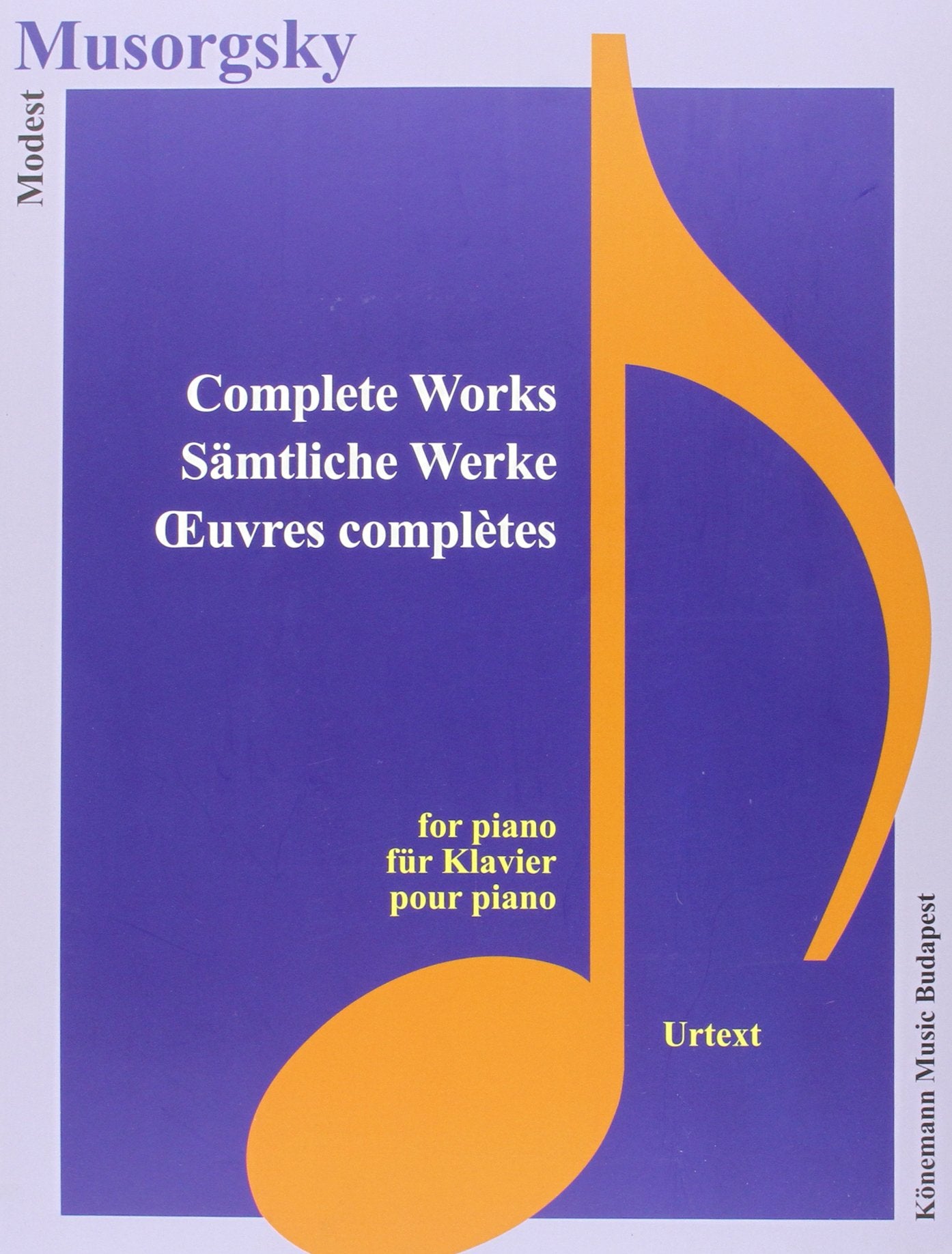 Sämtliche Werke, für Klavier: Urtext Books