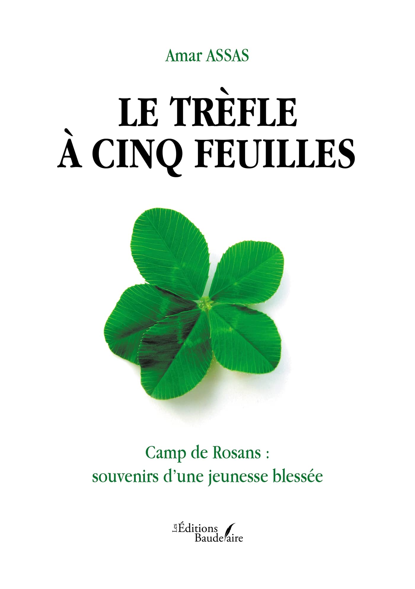 Le trèfle à cinq feuilles - Camp de Rosans : souvenirs d'une jeunesse blessée book