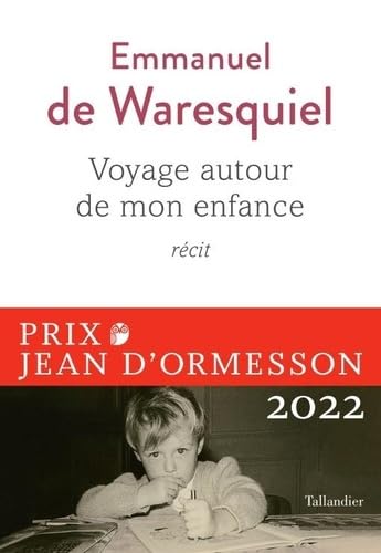 Voyage autour de mon enfance: récit book