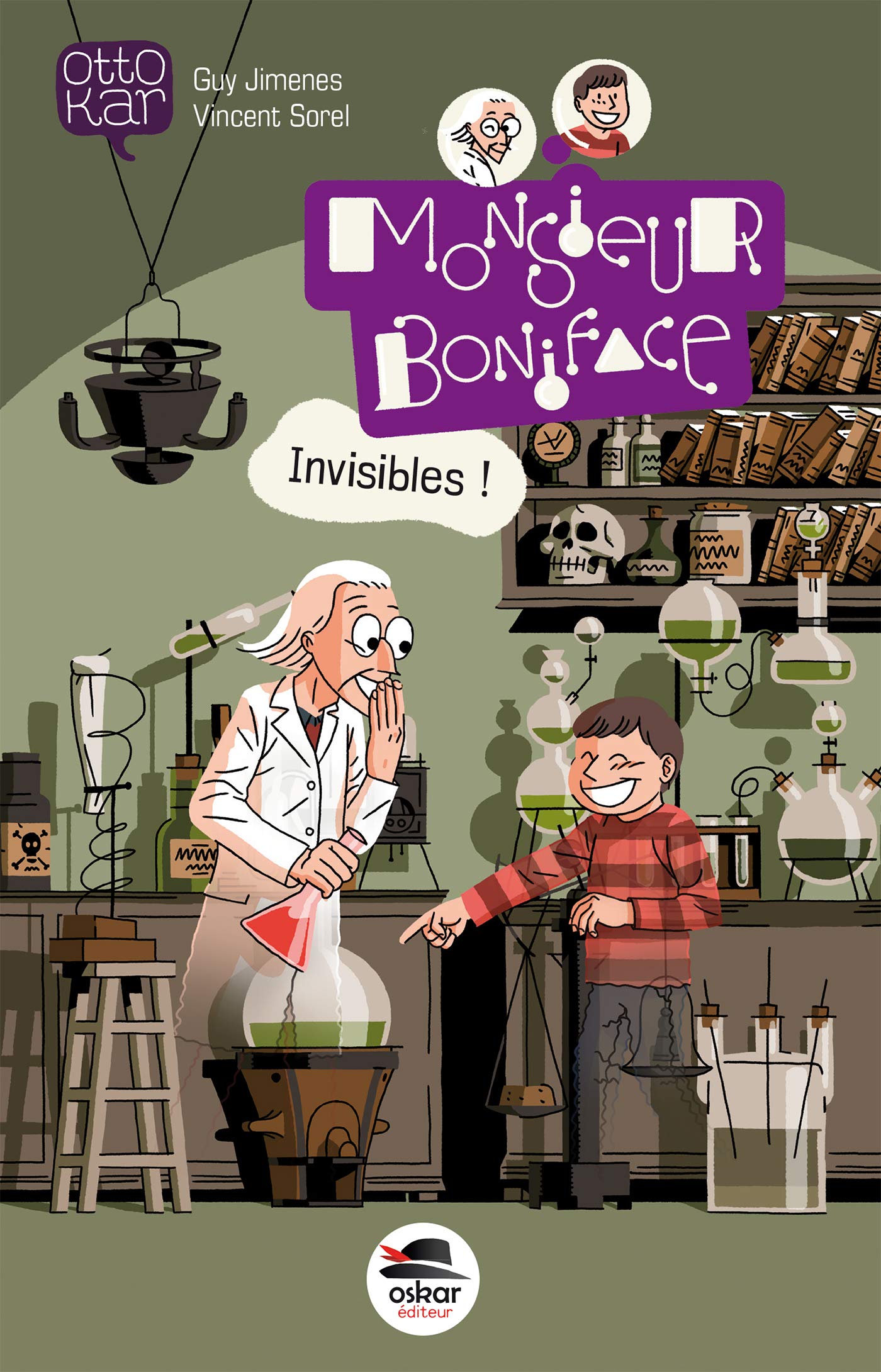 MONSIEUR BONIFACE - INVISIBLES book